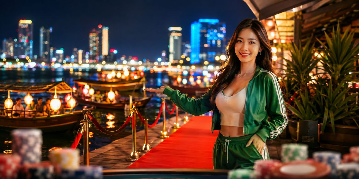 Khung cảnh bãi biển Đà Nẵng gợi lên cảm giác thư giãn và giải trí trực tuyến hiện đại
