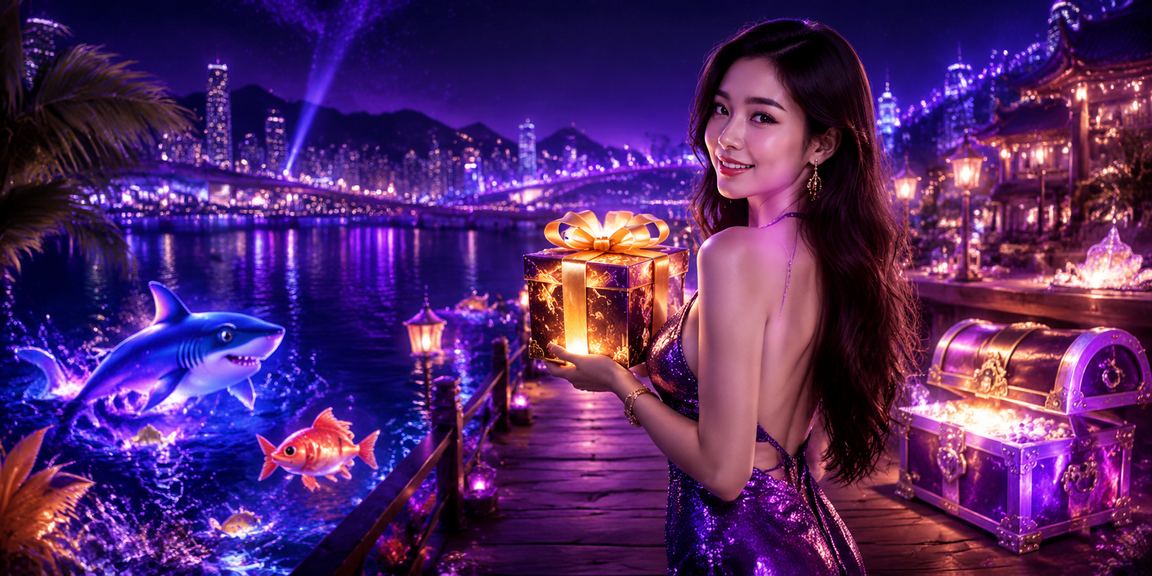 Màn hình điện thoại hiển thị trò chơi bắn cá neon rực rỡ tại Quy Nhơn